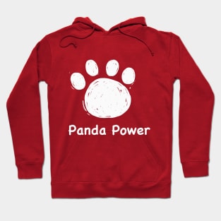 Panda Power - white - Turning Red Hoodie